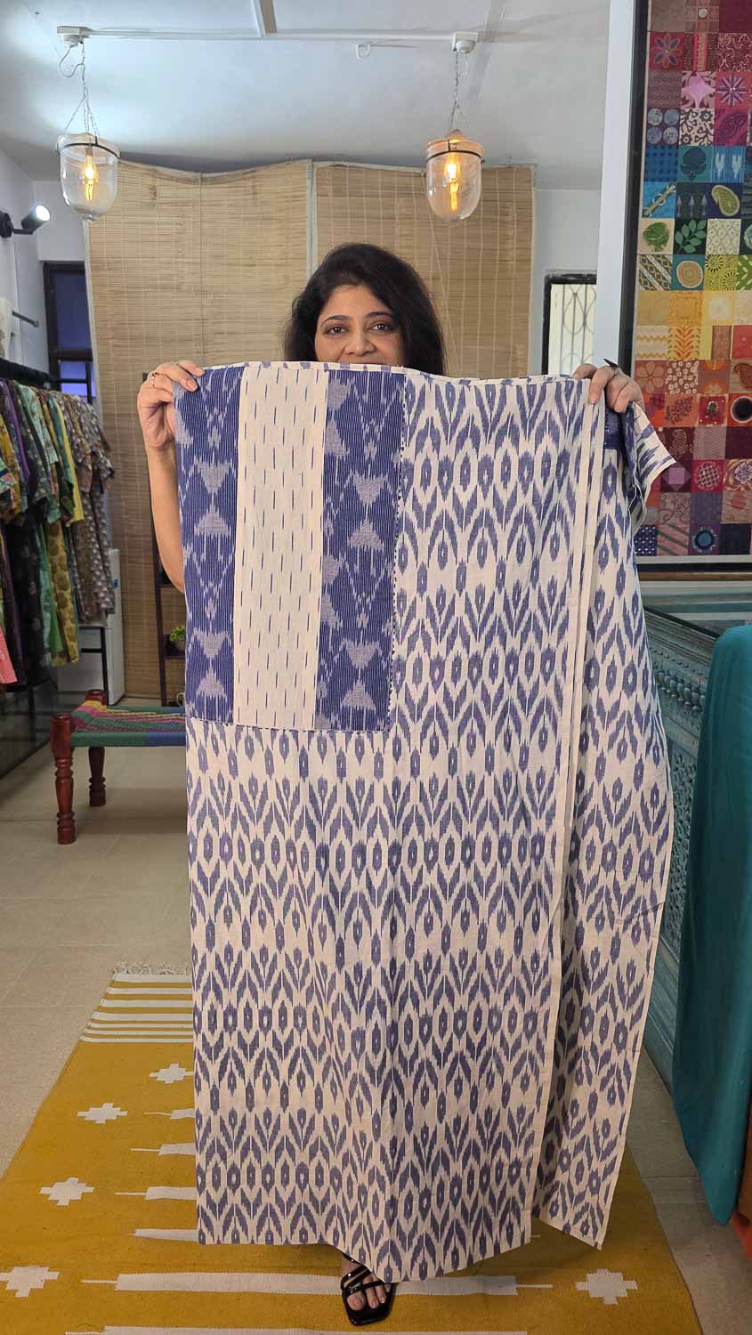 Exclusive ikkat weaves collage patchwork