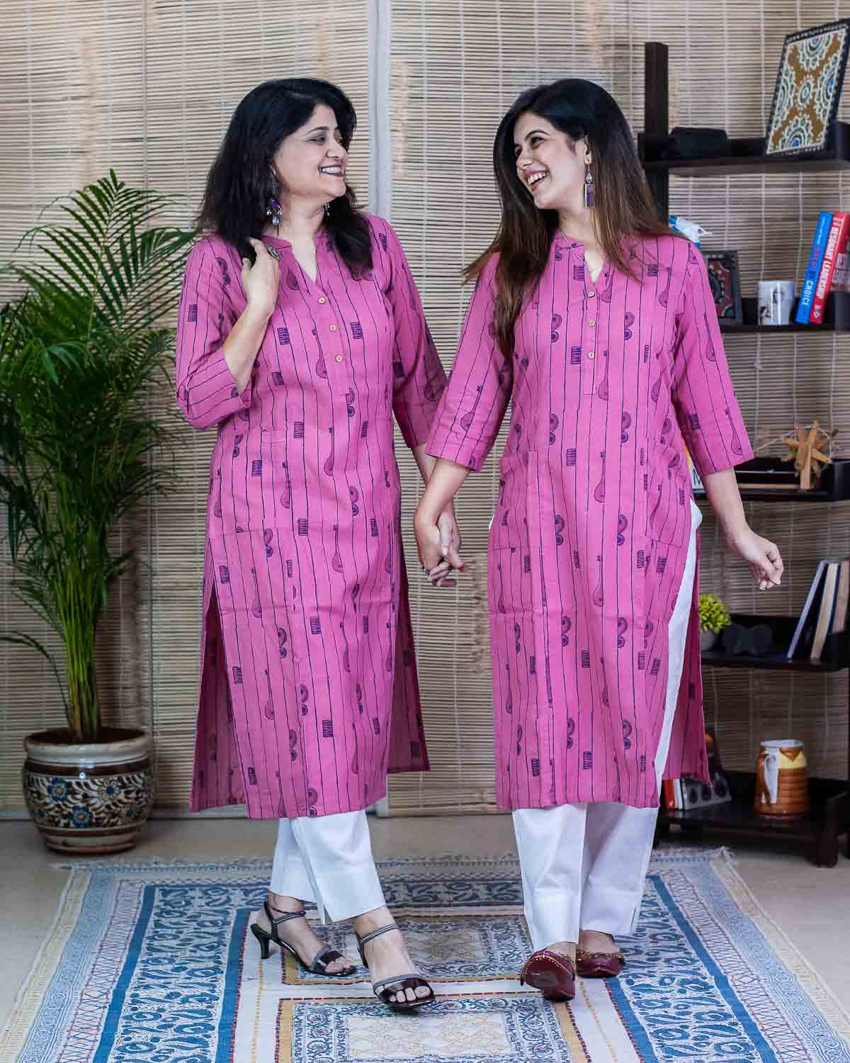 Bandish Signature Pink Kurta