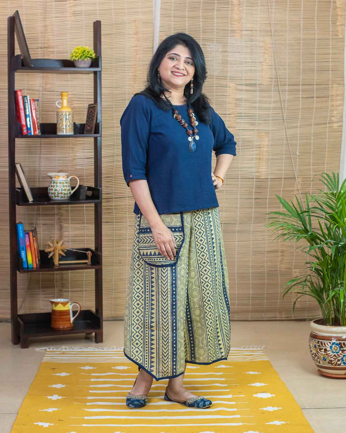 Signature cotton slub Thai Pant