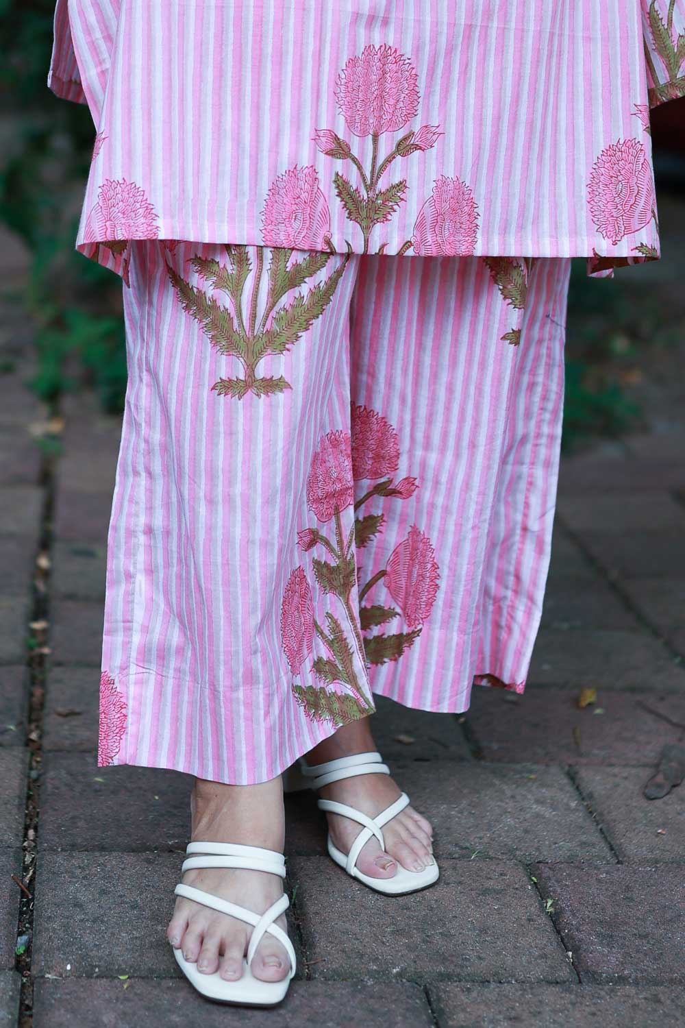 Mughal butta Pink Pallazzo