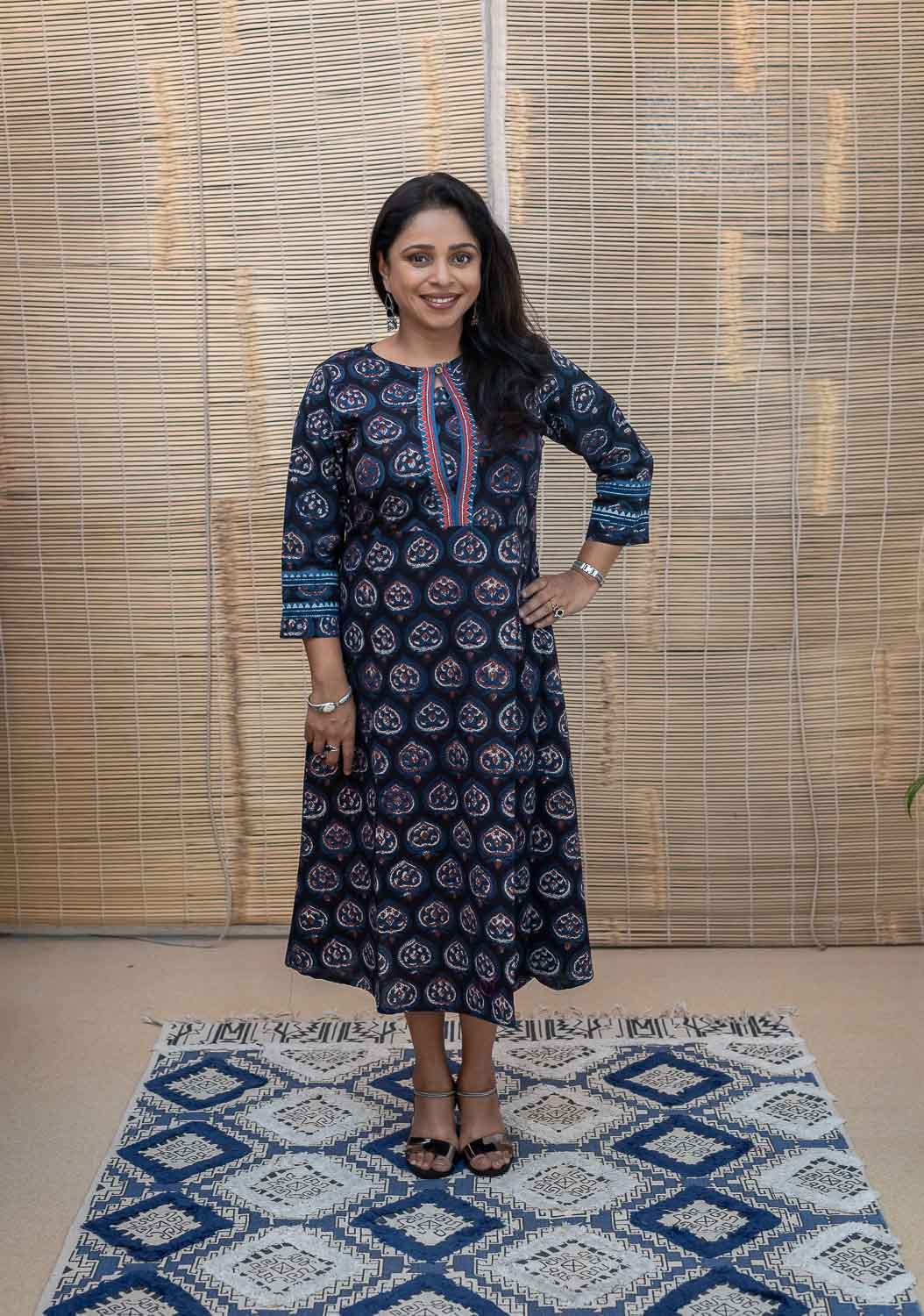 Blue Indigo Dress cum Kurta
