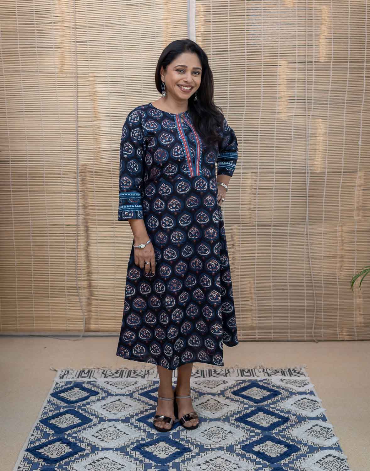 Blue Indigo Dress cum Kurta