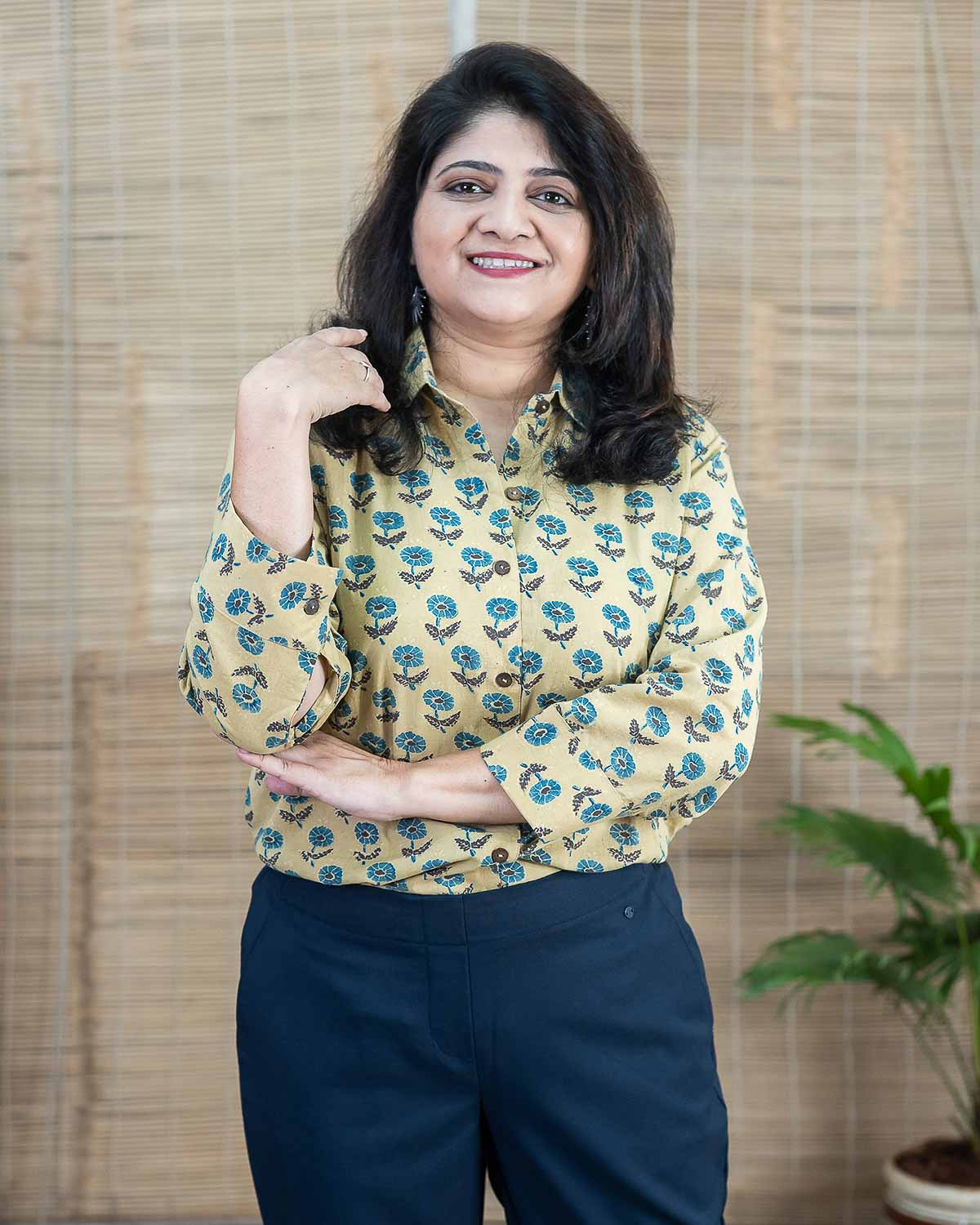 Formal Wear Ajrakh shirt